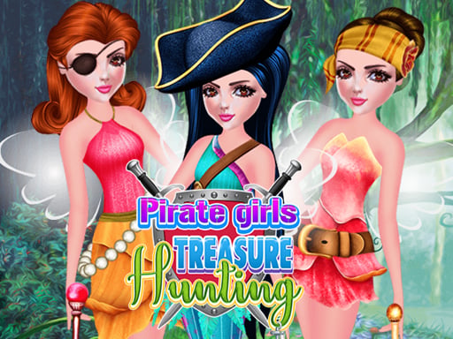 Pirate Girls Treasure Hunting - Puzzles