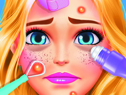 Makeover Salon Girl Games: Spa Day Makeup Artist oyunu