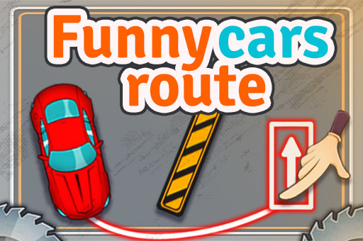 Funny Cars Route play online no ADS