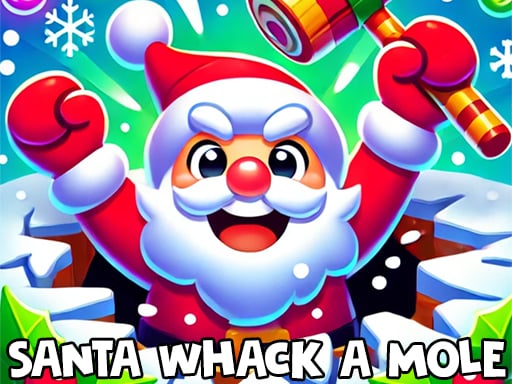 Santa Whack a Mole image