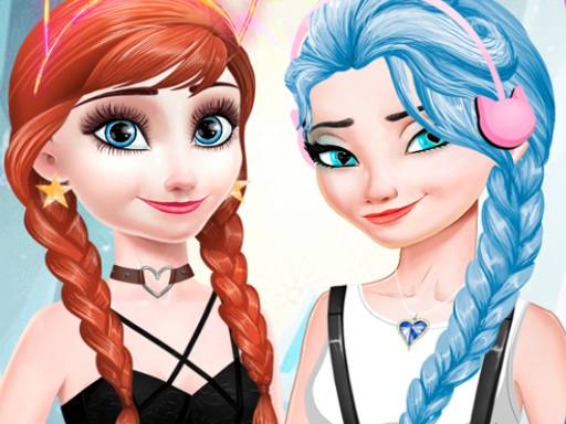 Frozen Dress Up Makeup Online Adventure Games on NaptechGames.com