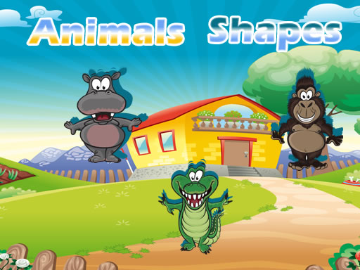 Animals Shapes Online Puzzle Games on NaptechGames.com