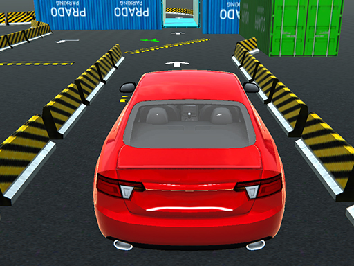 Modern sky parking - Impossible Stunts Online Racing Games on NaptechGames.com