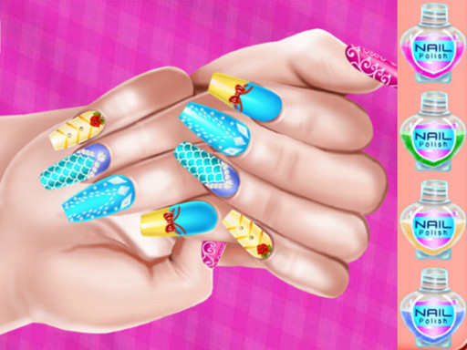 http://yumychef.com/game/princess-theme-nail-art-diy