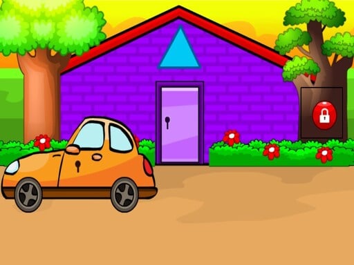 Orange Car Escape - Puzzles
