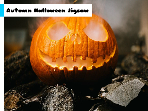 Autumn Halloween Jigsaw Game