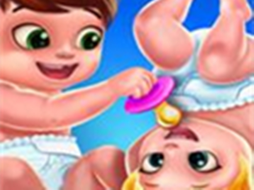 Baby Twins Caring Day - Play Free Best Hypercasual Online Game on JangoGames.com