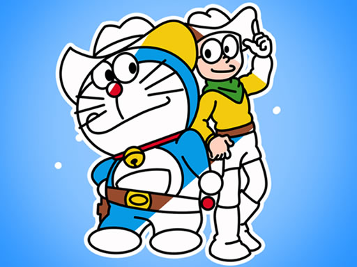 Doraemon Coloring Book Online Boys Games on NaptechGames.com