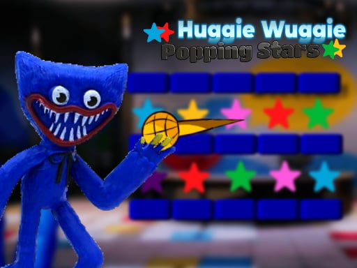 Huggie Wuggie Popping Stars Online Shooting Games on NaptechGames.com