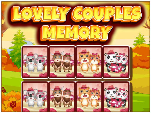Lovely Couples Memory Game | lovely-couples-memory-game.html