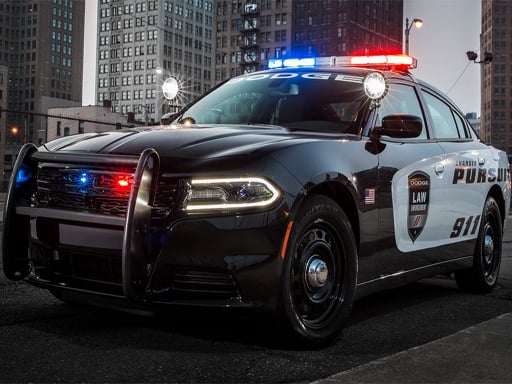 Play Police Cars Slide Online