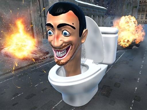 Skibidi Toilet Survival Online Shooting Games on NaptechGames.com