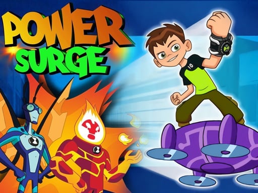 Ben 10 Power Surge Online Hypercasual Games on NaptechGames.com