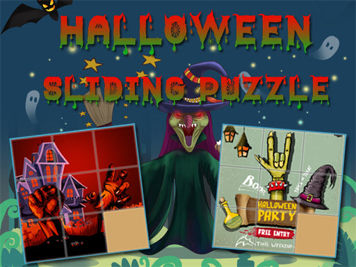 Halloween Sliding Puzzle - Puzzles