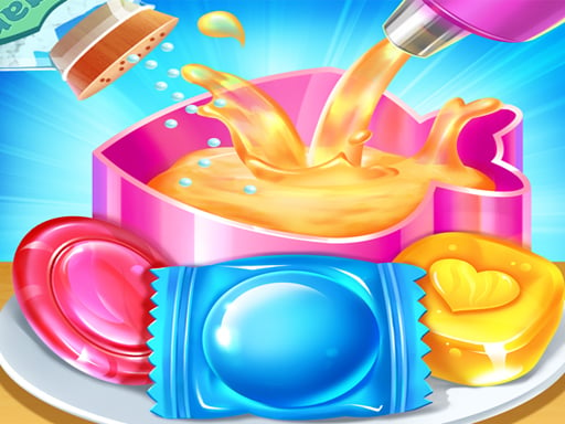 Sweet Candy Maker – Lollipop & Gummy Candy Game