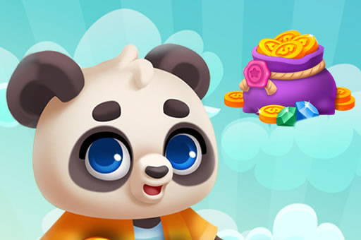 Little Pandas Match 3 play online no ADS