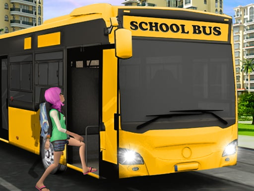 City School Bus Driver Simulator Online Racing Games on NaptechGames.com