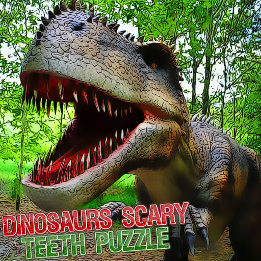 Dinosaurs Scary Teeth Puzzle