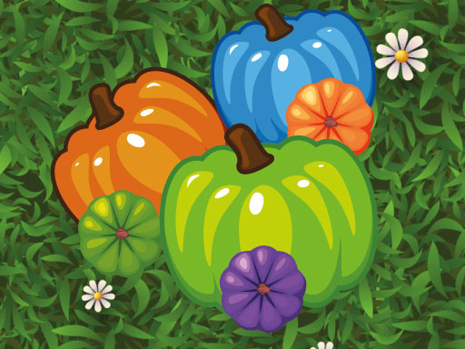 Color Pumpkin Match Online Hypercasual Games on NaptechGames.com