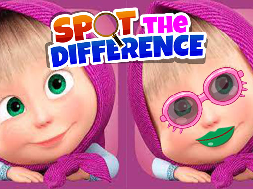 find differences - Masha and bear