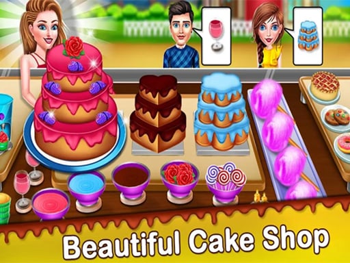 Cake Shop Pastries & Waffles Online Adventure Games on NaptechGames.com