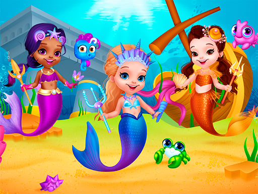 Play Little Mermaids Dress Up Online