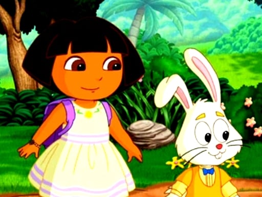 Play Dora Happy Easter Differences Online