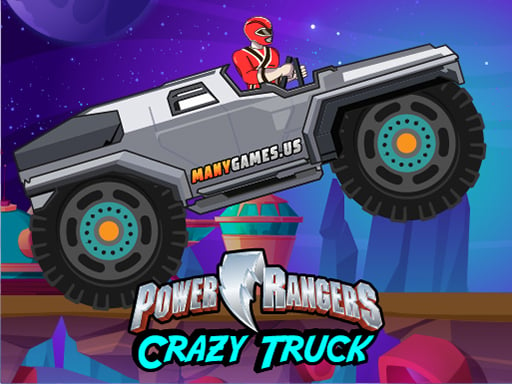 Power Rangers Crazy Truck Online Racing Games on NaptechGames.com