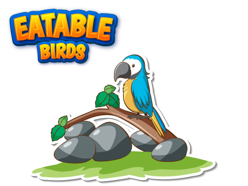 Eatable Birds - Play Free Best Arcade Online Game on JangoGames.com