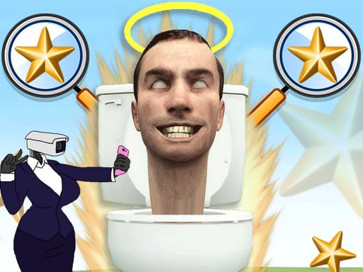 Skibidi Toilet Hidden Stars Online Clicker Games on taptohit.com