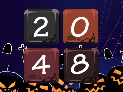 Play Halloween 2048 Online