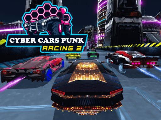 Cyber Cars Punk Racing 2 Online Racing Games on NaptechGames.com