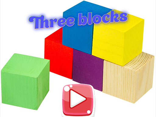 three blocks Online Clicker Games on NaptechGames.com