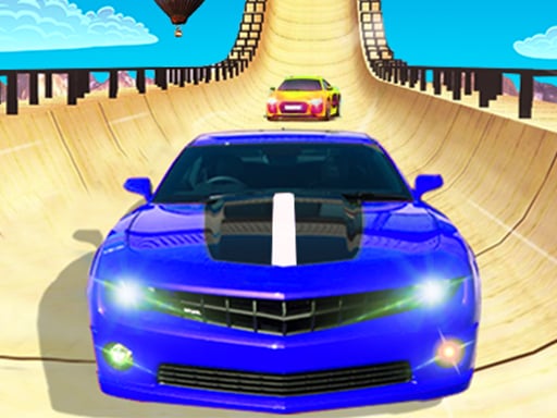 Ramp Car Stunts Impossible Online Racing Games on NaptechGames.com