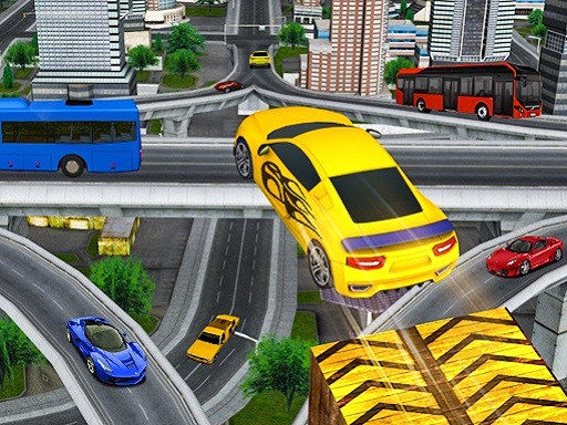 Crazy Car Impossible Stunt Challenge Game Online Racing Games on NaptechGames.com