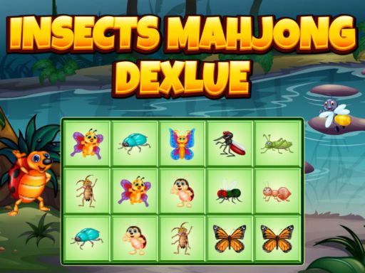 Play Insects Mahjong Deluxe