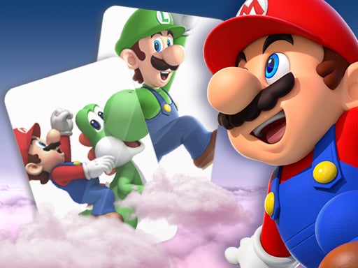 Mario Card Match Online Puzzle Games on NaptechGames.com