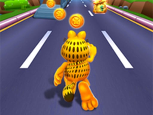 Garfield Rush Online Adventure Games on NaptechGames.com