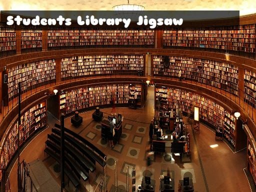 Play Students Library Jigsaw