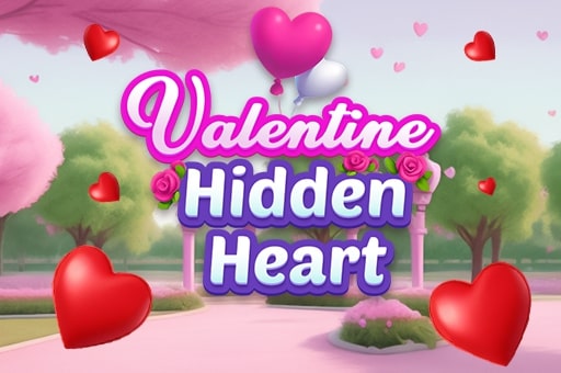 Valentine Hidden Heart play online no ADS