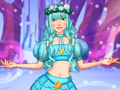 Winter Fairy Online Girls Games on NaptechGames.com