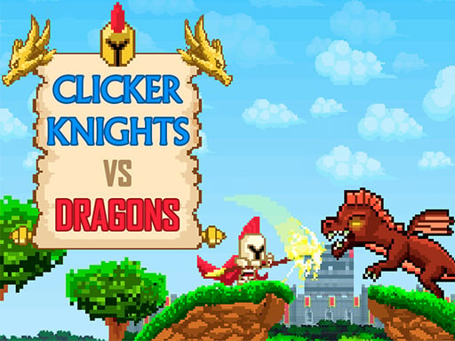 Clicker Knights Vs dragons Online Adventure Games on NaptechGames.com