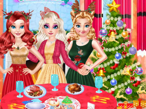 Princess Perfect Christmas Party Prep oyunu