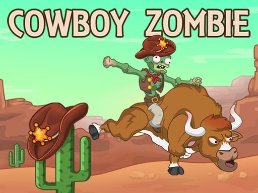Cowboy zombie - Play Free Best Puzzle Online Game on JangoGames.com