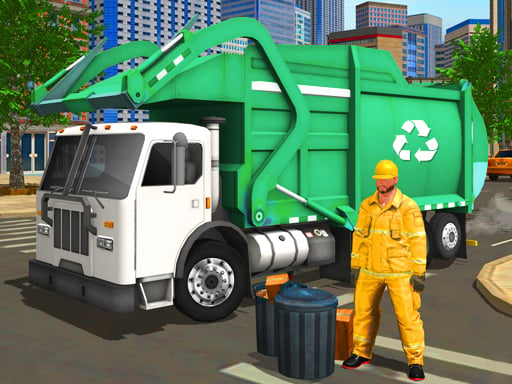City Cleaner 3D Tractor Simulator - Play Free Best Action Online Game on JangoGames.com