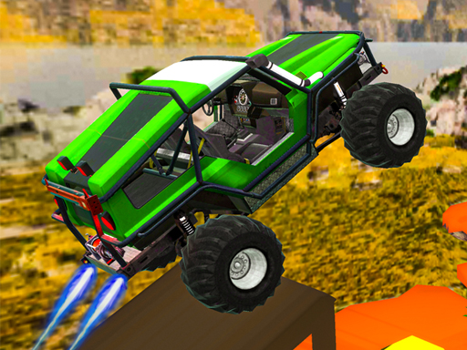 Monster Jeep Stunts Online Hypercasual Games on NaptechGames.com