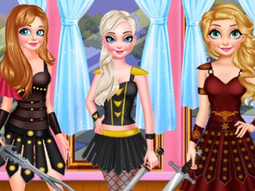 WARRIOR PRINCESS DRESS UP Online Girls Games on NaptechGames.com