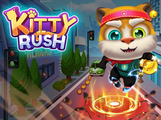 Kitty Rush Online Racing Games on NaptechGames.com