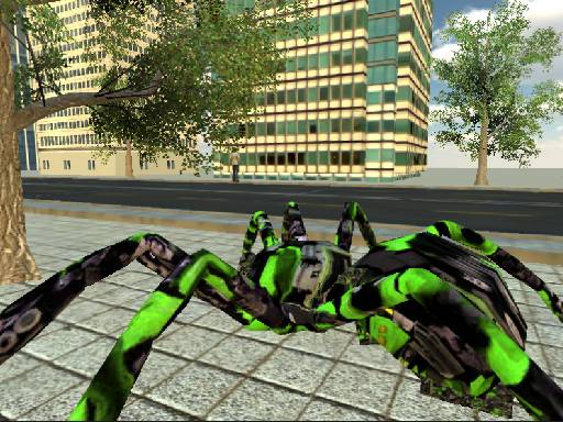 Spider Robot Transformation Online Shooting Games on NaptechGames.com