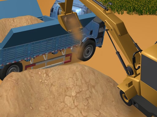 Excavator Driving Challenge - Play Free Best Sports Online Game on JangoGames.com
